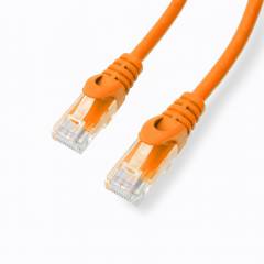 1.0M CAT6 SLIM LINE  COPPER PATCH LEAD/CORD OR